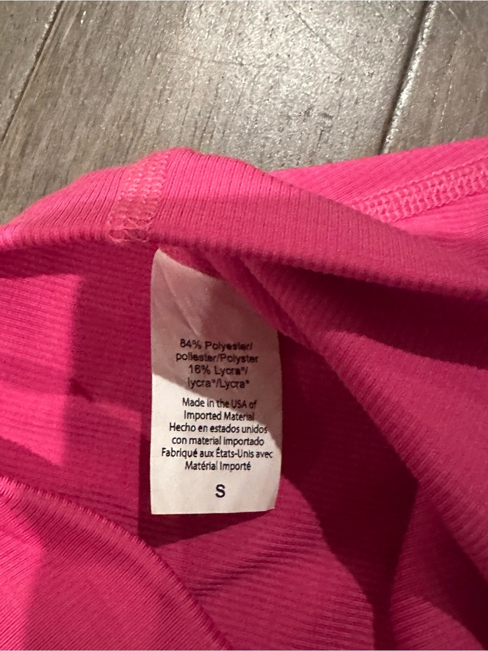 Beyond Yoga Hot Pink High-Rise Leggings - Picture 3 of 6